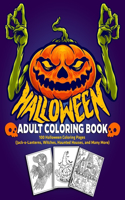 Halloween Adult Coloring Book