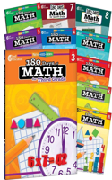 180 Days of Math Pk-8: 10-Book Set