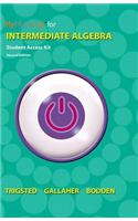 Mylab Math Ecourse for Trigsted/Gallaher/Bodden Intermediate Algebra -- Access Card