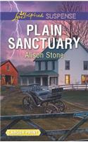 Plain Sanctuary: (Love Inspired Suspense Large Print)