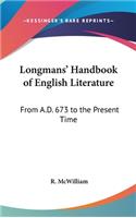 Longmans' Handbook of English Literature