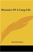 Memoirs of a Long Life