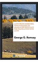 Latin Prose Exercises
