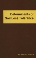 Determinants of Soil Loss Tolerance