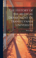 History of the Medical Department of Transylvania University