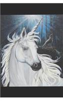 Fantasy Unicorn Journal And Notebook .