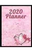 2020 Planner: Monthly And Daily Organizer For keeping Up With Your Busy Schedule (8.5 x 11 inch, 135 pages)