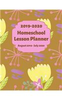 2019-2020 Homeschool Lesson Planner