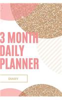 3 Month Daily Planner