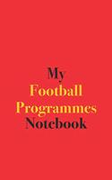 My Football Programmes Notebook