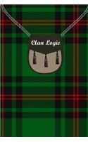 Clan Logie Tartan Journal/Notebook