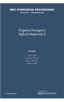 Organic/Inorganic Hybrid Materials II: Volume 576