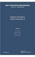 Organic/Inorganic Hybrid Materials II: Volume 576