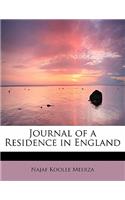 Journal of a Residence in England