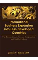 International Business Expansion Into Less-Developed Countries