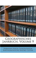 Geographisches Jahrbuch, IX Band