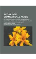 Anthologie Grammaticale Arabe; Ou, Morceaux Choisis de Divers Grammairiens Et Scholiastes Arabes, Avec Une Traduction Francaise Et Des Notes; Pouvant