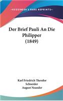 Der Brief Pauli an Die Philipper (1849)