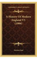 History Of Modern England V5 (1906)