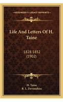 Life and Letters of H. Taine