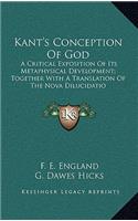 Kant's Conception Of God