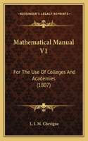 Mathematical Manual V1