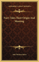 Fairy Tales Their Origin And Meaning