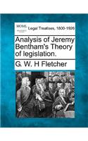 Analysis of Jeremy Bentham's Theory of legislation.