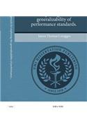 A Monte Carlo Approach for Exploring the Generalizability of Performance Standards: (English)
