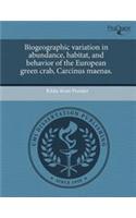 Biogeographic Variation in Abundance