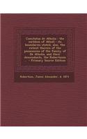 Comitatus de Atholia: The Earldom of Atholl: Its Boundaries Stated, Also, the Extent Therein of the Possessions of the Famliy of de Atholia,