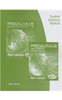 Student Solutions Manual for Larson's Precalculus: Real Mathematics, Real People, 7th