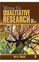 Writing Up Qualitative Research