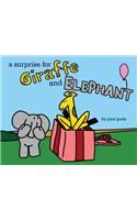 Surprise For Giraffe And Elephant