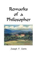 Remarks of a Philosopher