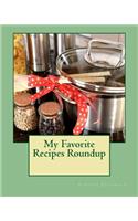 My Favorite Recipes Roundup: Blank Recipes Notebook