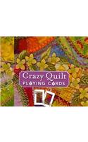 Crazy Quilt Playing Cards Display