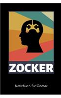 Zocker Notizbuch Für Gamer