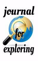 Journal for Exploring /notebook