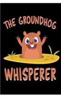 The Groundhog Whisperer: Dream Journal - 6"x9" - 120 pages - Dream Recording Notebook - Matte Cover