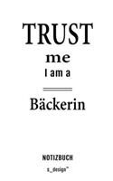 Notizbuch für Bäcker / Bäckerin