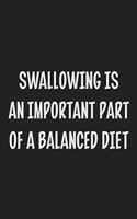 Swallowing Is An Important Part Of A Balanced Diet