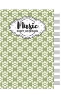 Music Sheet Notebook
