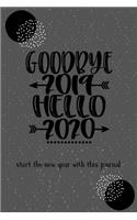 Goodbye 2019 Hello 2020: start the new year with this journal