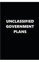 2020 Weekly Planner Funny Humorous Unclassified Government Plans 134 Pages