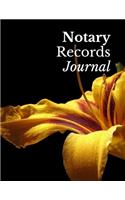 Notary Records Journal