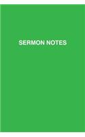 Sermon Notes