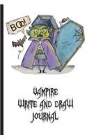 Vampire Write and Draw Journal: (Vampire Diary Journals)