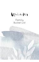Winter Family Bucket List