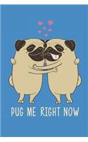 Cute Pug Friends Journal Notebook